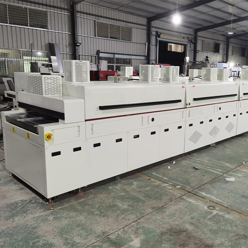 Oven Terowongan IR Rantai Multi-kecepatan